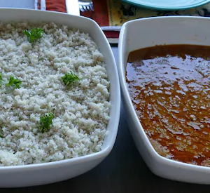 Sauce arachide au fonio