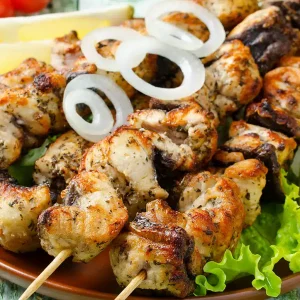 Brochette de lotte