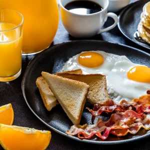 Petit déjeuner américain